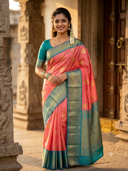 Pure Kanchipuram Silk Saree