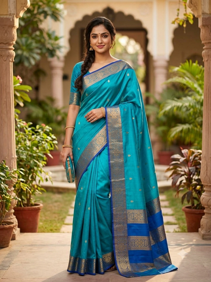 Pure Kanchipuram Silk Saree