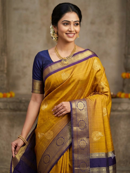 Pure Kanchipuram Silk Saree