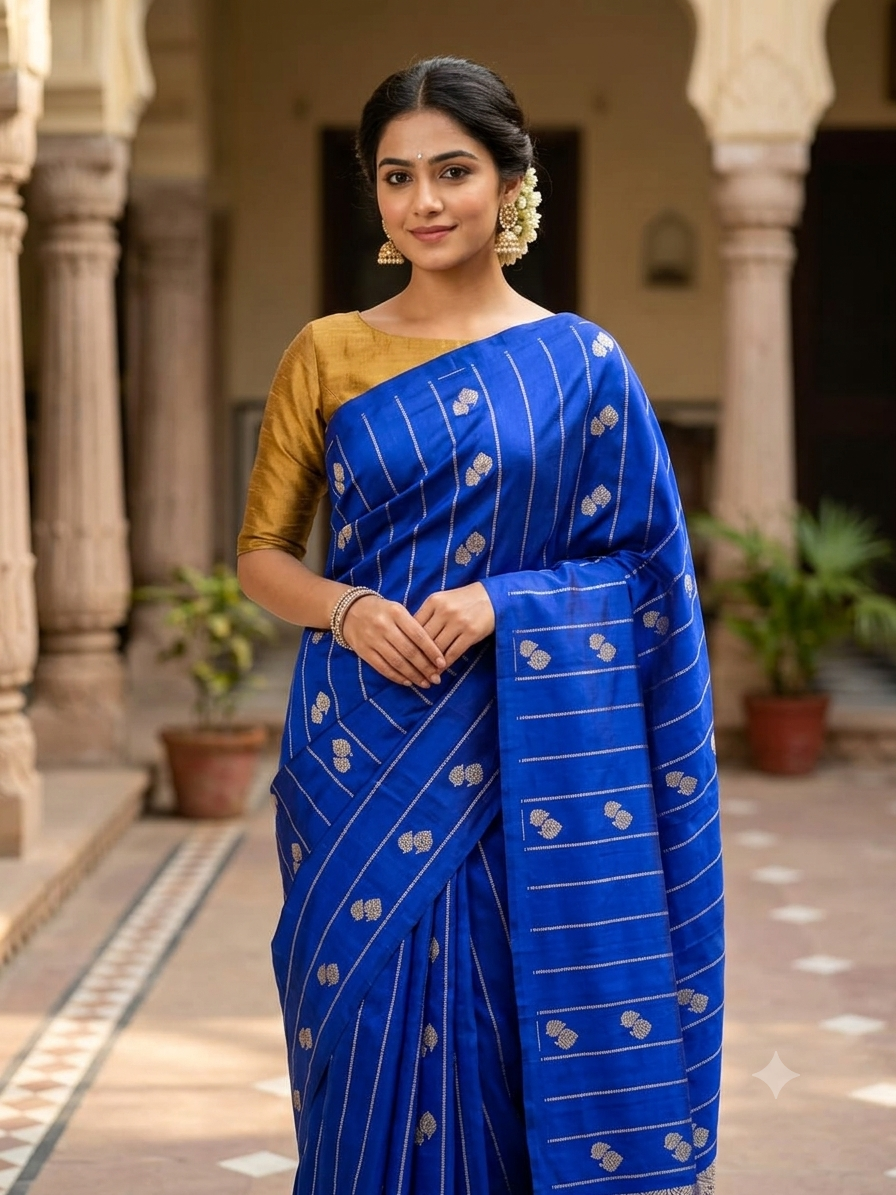 Pure Mysore Silk Saree.