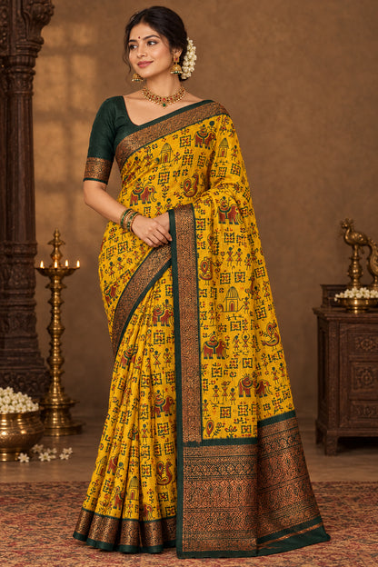Pure Cotton Silk Saree