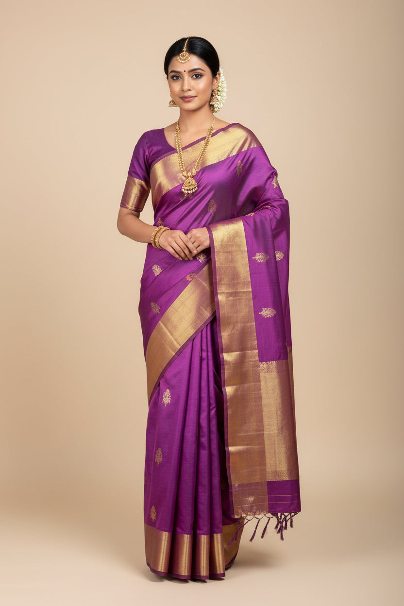 Pure Kanchipuram Silk Saree