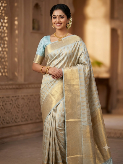 Pure Kanchipuram Silk Saree