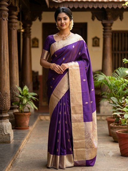 Kanchi Mix Silk Saree