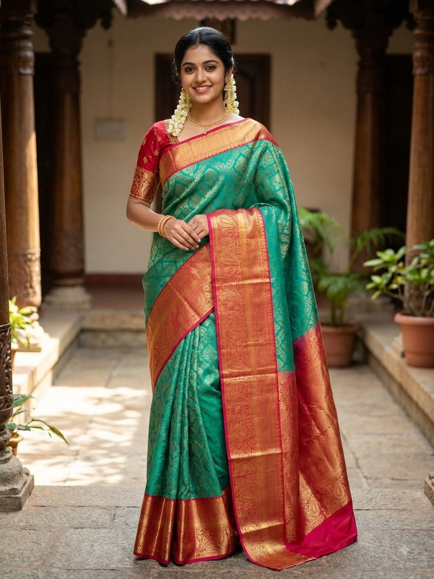 Pure Kanchipuram SIlk Saree