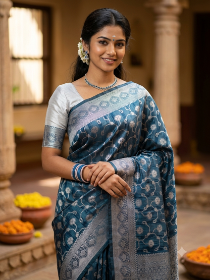 Pure Cotton Silk Saree
