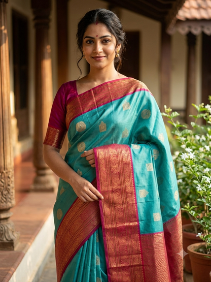 Pure Kanchipuram Silk Saree