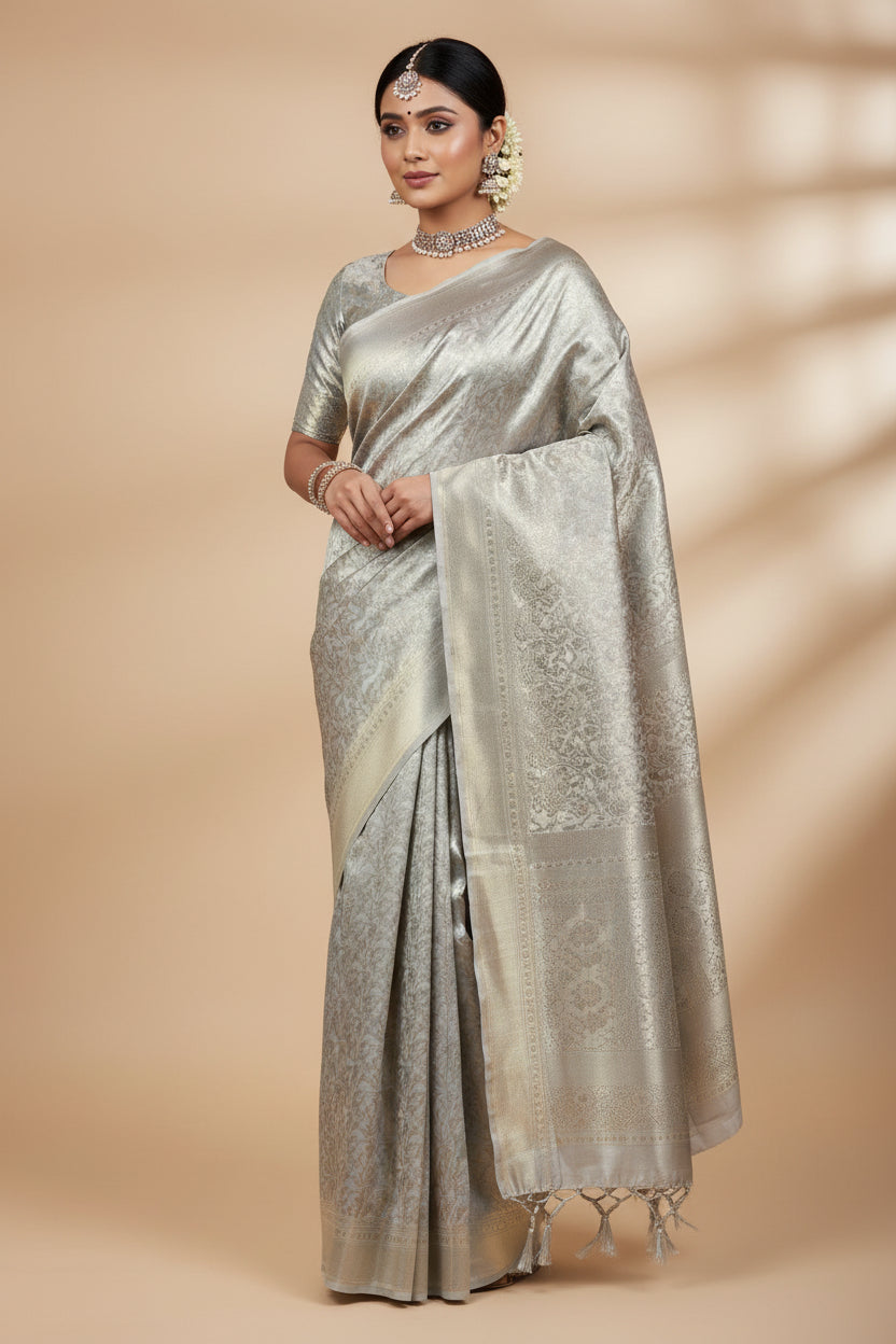 Kanchi Mix Silk Saree