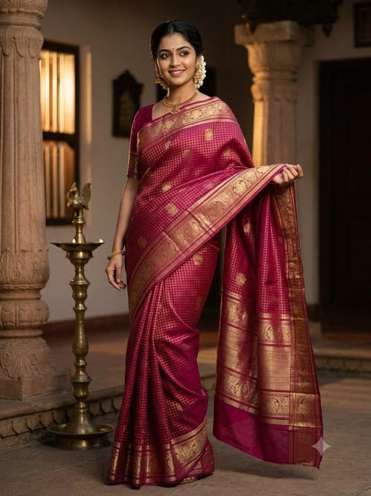 Pure Kanchipuram Silk Saree
