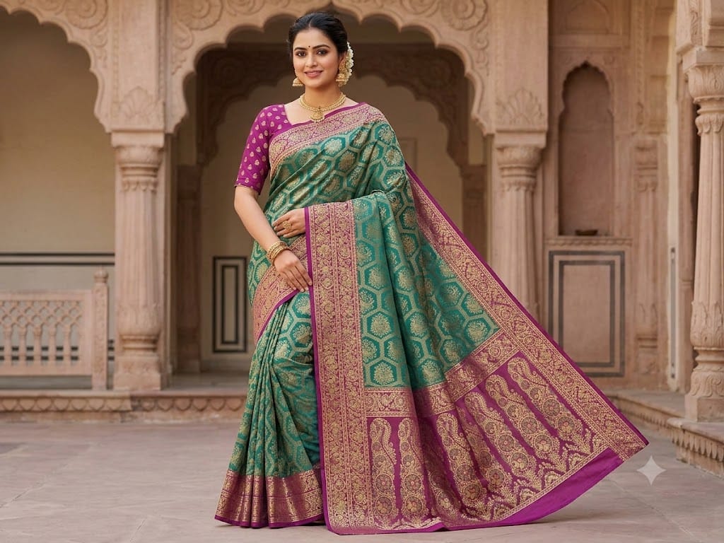 Pure Kanchipuram Silk Saree