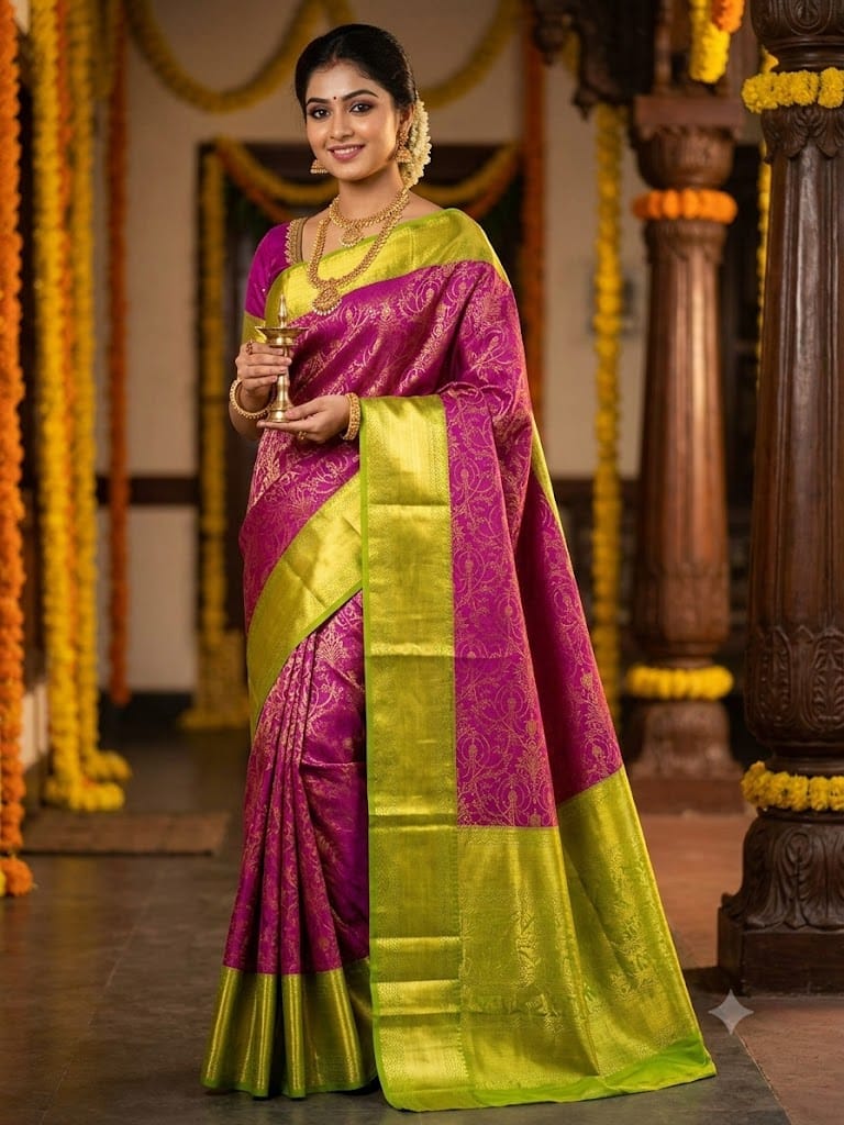 Pure Kanchipuram Silk Saree