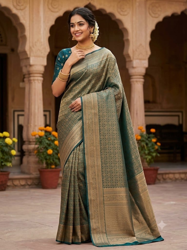 Pure Kanchipuram Silk Saree