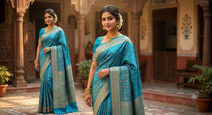 Pure Mysore Silk Saree.
