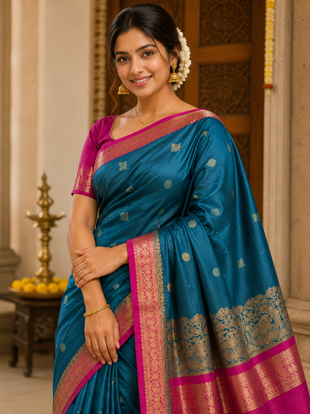 Pure Kanchipuram Silk Saree
