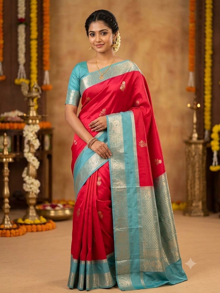 Pure Kanchipuram Silk Saree