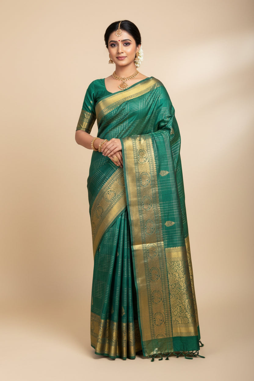 Pure Kanchipuram Silk Saree