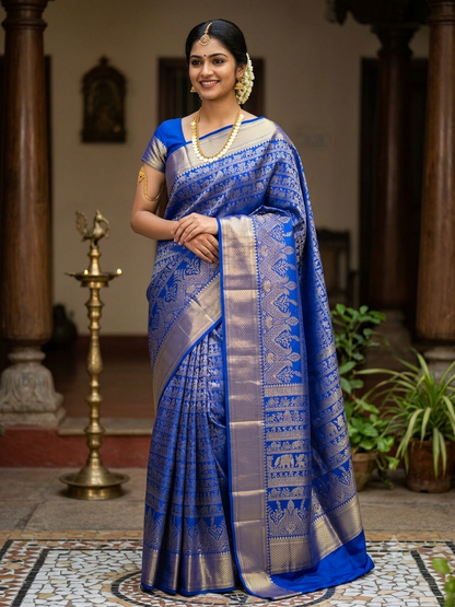 Pure Kanchipuram Silk Saree