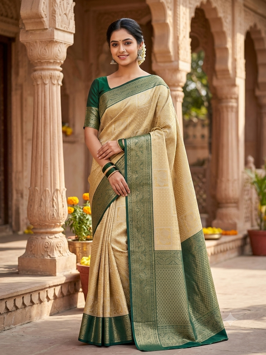 Pure Kanchipuram Silk Saree
