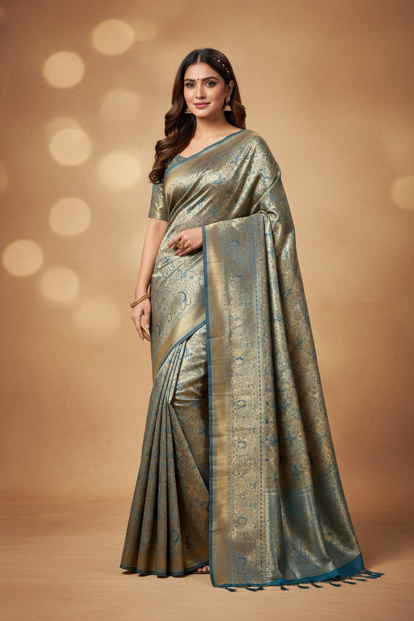 Pure Kanchipuram Silk Saree