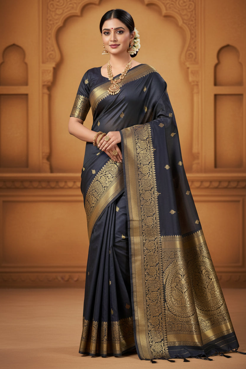 Kanchi Mix Silk Saree