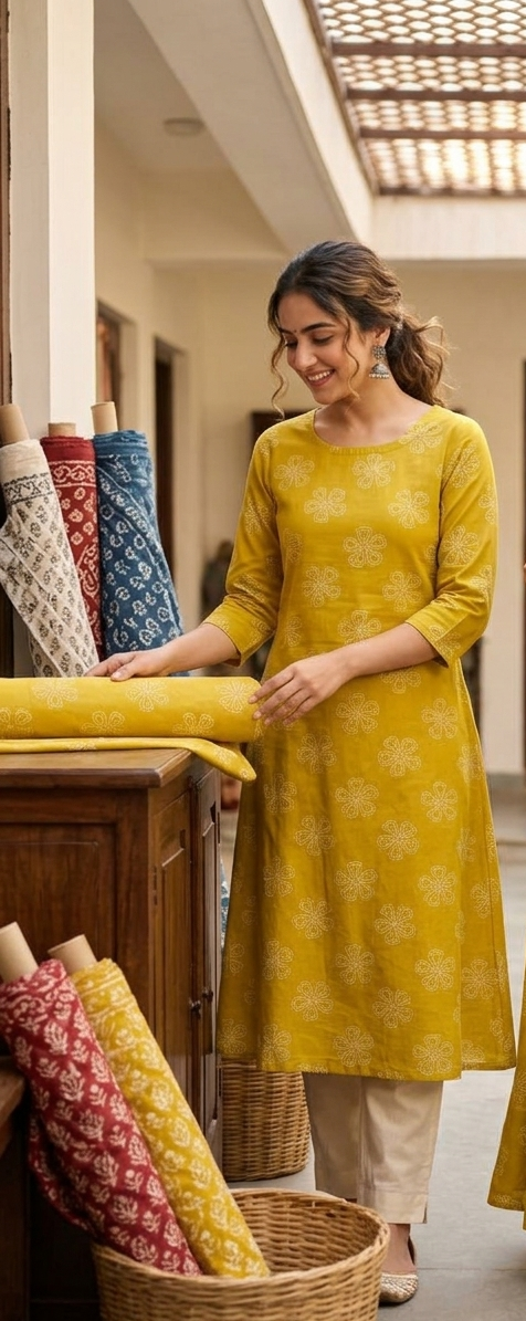 Buy Any 5 Kurti ( 200 Rs X 5 Pcs ) For 999/-