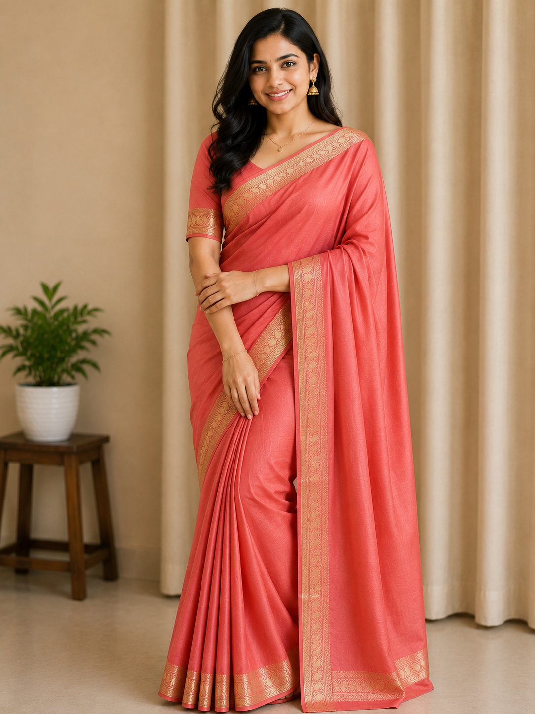 Artificial / Mix Crape Sarees