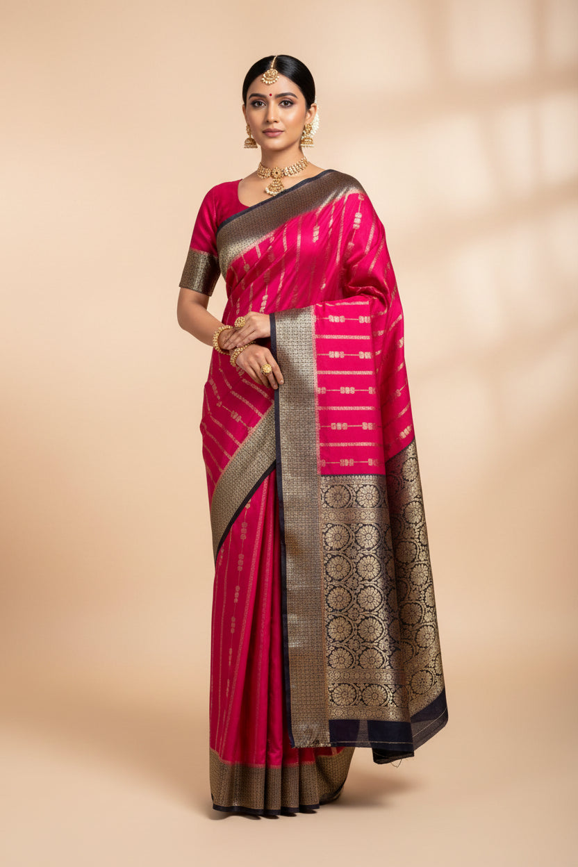 Artificial / Mix Crape Sarees
