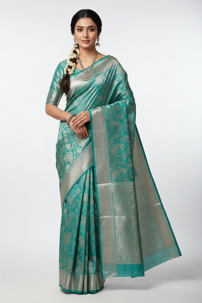 Kanchi Mix Silk Saree