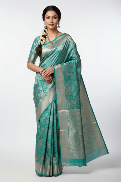 Kanchi Mix Silk Saree