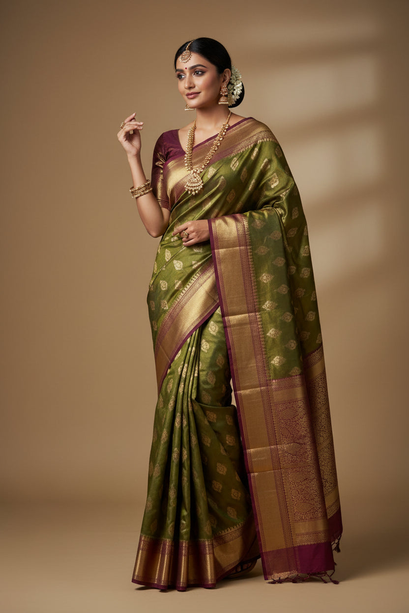 Pure Kanchipuram Silk Saree