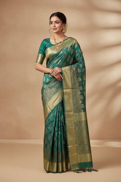 Kanchi Mix Silk Saree