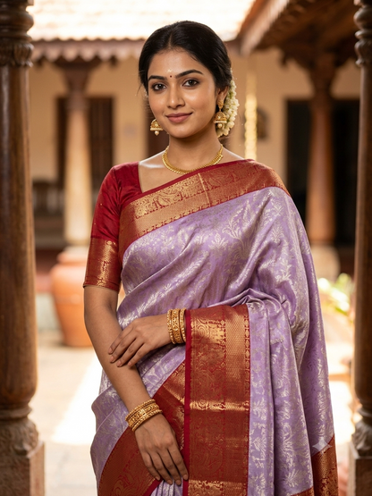 Kanchi Mix Silk Saree