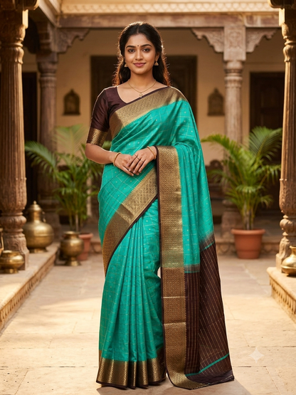 Pure Mysore Silk Saree.