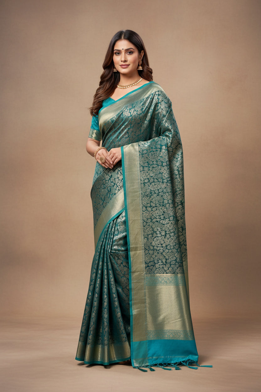 Pure Mysore Silk Saree.