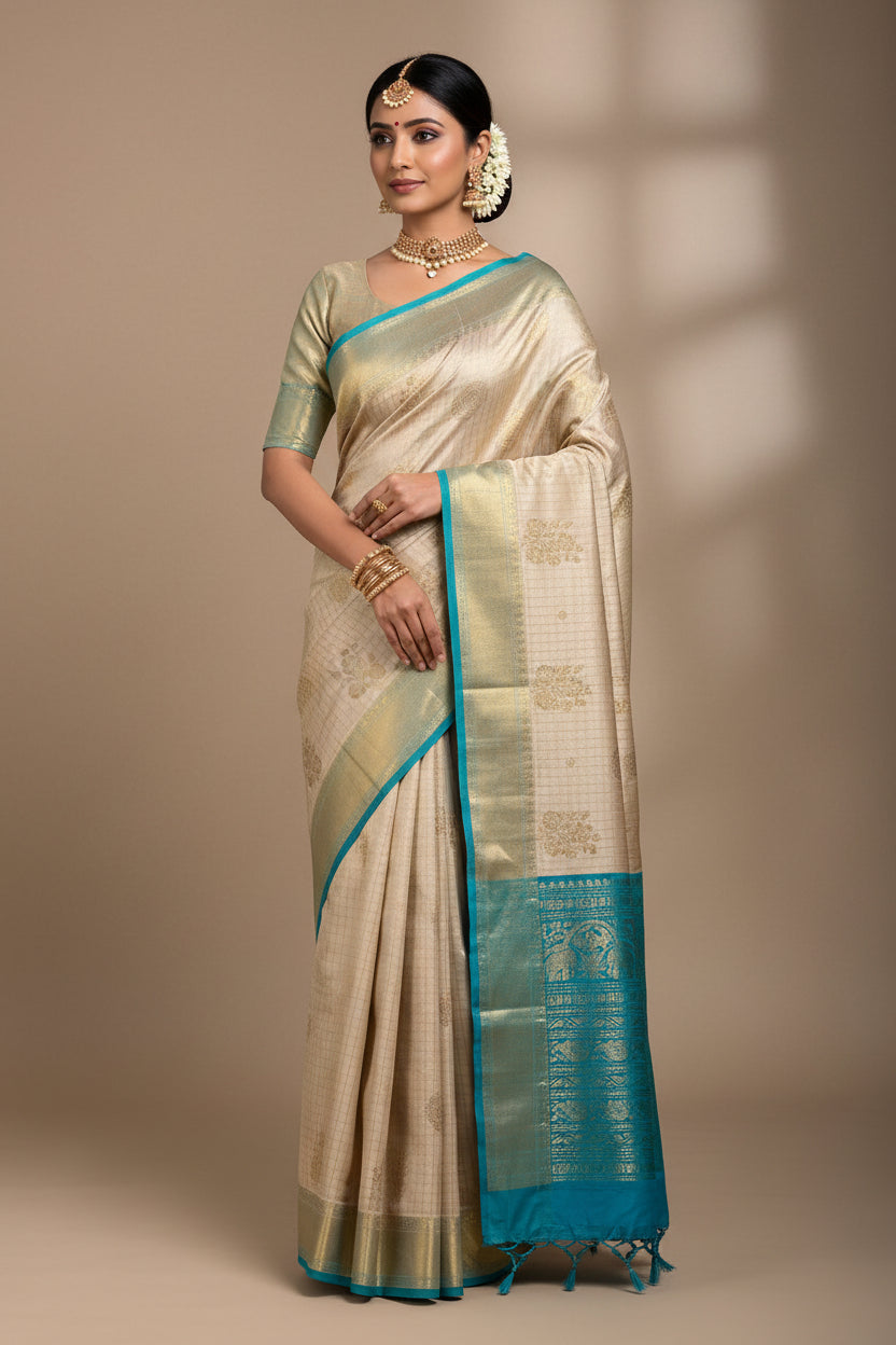 Pure Kanchipuram Silk Saree