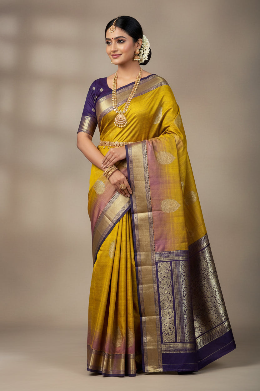 Pure Kanchipuram Silk Saree