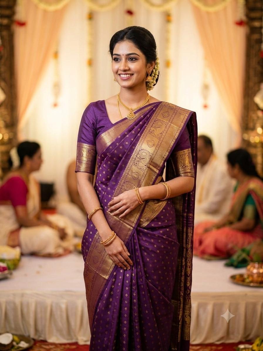 Pure Kanchipuram Silk Saree