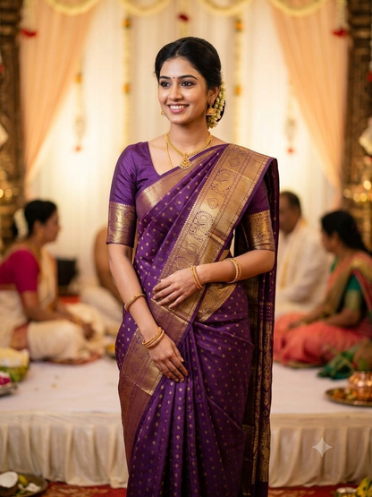 Pure Kanchipuram Silk Saree