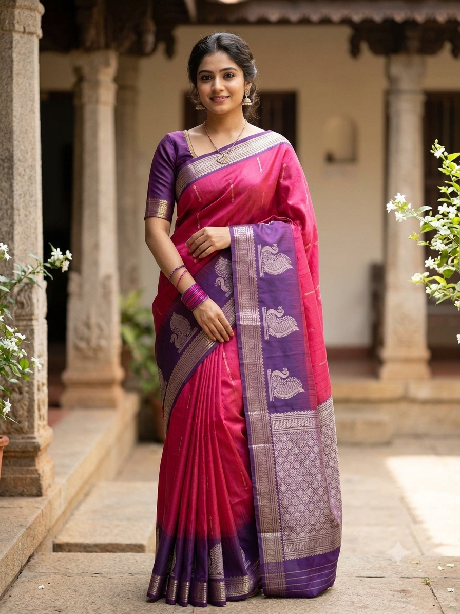 Kanchi Pure Soft Silk