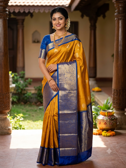 Pure Kanchipuram Silk Saree