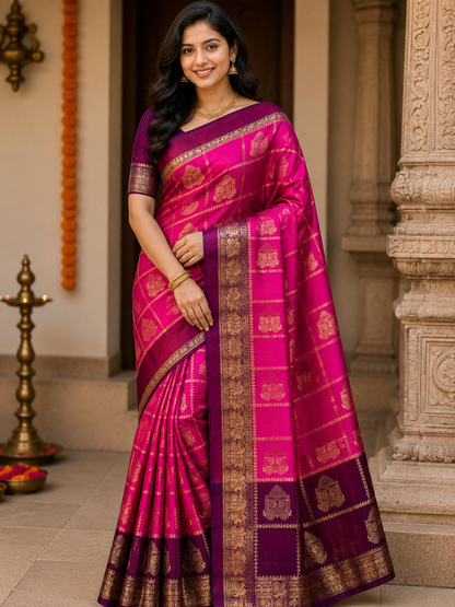Artificial / Mix Crape Sarees