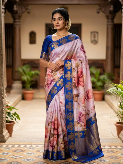 Pure Mysore Silk Saree.