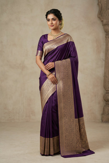 Pure Mysore Silk Saree.