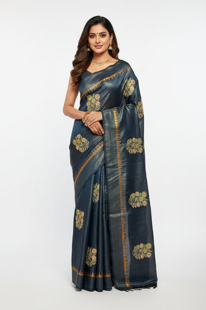 Tussar Silk Saree.