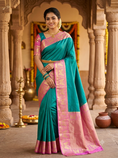 Pure Mysore Silk Saree.