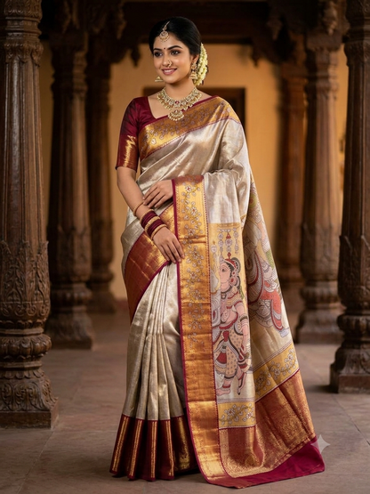 Pure Kanchipuram Silk Saree