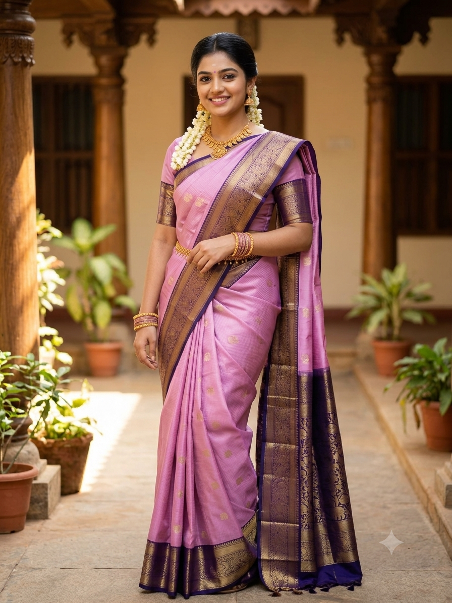 Pure Kanchipuram Silk Saree