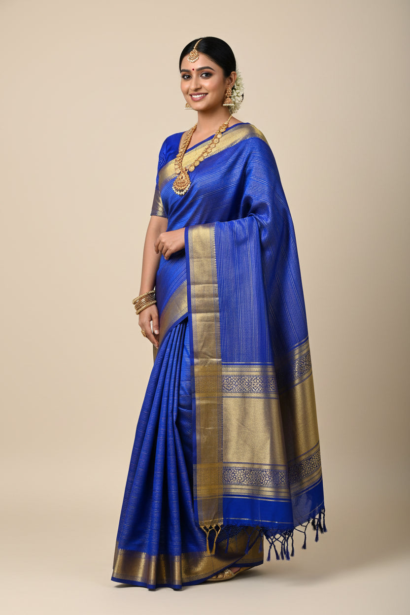 Pure Mysore Silk Saree.