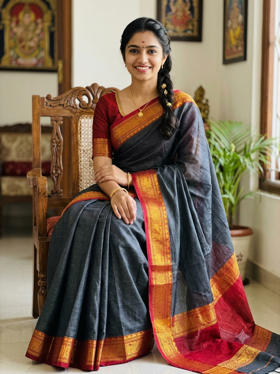 Pure Cotton Silk Saree