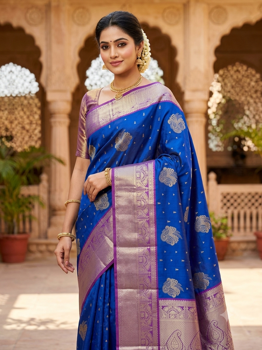Pure Kanchipuram Silk Saree